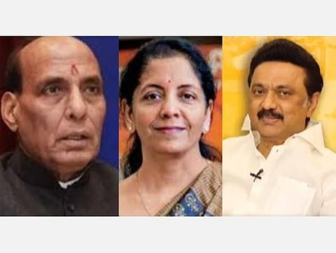 பாஜக டெல்லி தலைமையிடமிருந்து ஸ்டாலினுக்கு முதல் வாழ்த்து: ராஜ்நாத் சிங், நிர்மலா சீதாராமன் ட்வீட்