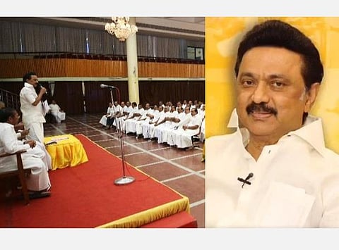 மே 7-ம் தேதி காலை ஸ்டாலின், அமைச்சரவை பதவியேற்பு: அழைப்பிதழ் வெளியானது