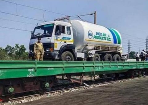 2511 மெட்ரிக் டன் திரவ மருத்துவ ஆக்சிஜன்: மாநிலங்களுக்கு ரயில்வே விநியோகம்