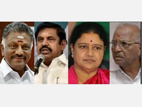 அதிமுக பதவி, நியமனங்களுக்கு எதிரான வழக்கு: ஓபிஎஸ், இபிஎஸ், சசிகலா, மதுசூதனனுக்கு நீதிமன்றம் நோட்டீஸ்