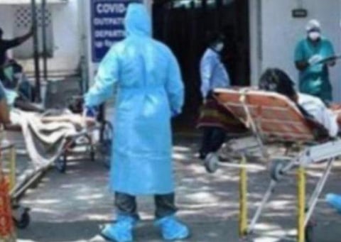 இந்தியாவில் தினசரி கரோனா தொற்று 4,01,078; பலி எண்ணிக்கை 4,187 