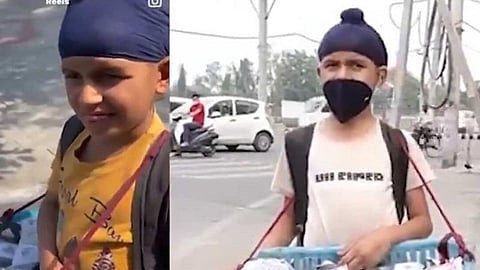 சாலையில் சாக்ஸ் விற்ற சிறுவன்: வீடியோவைப் பார்த்து உதவிக்கரம் நீட்டிய பஞ்சாப் முதல்வர்