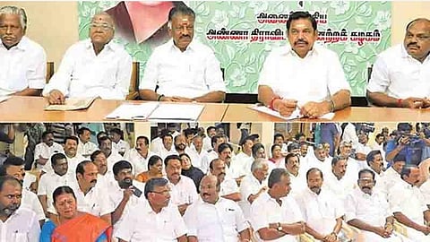 எதிர்க்கட்சித் தலைவர் யார்?- அதிமுக எம்எல்ஏக்கள் கூட்டம் தொடங்கியது