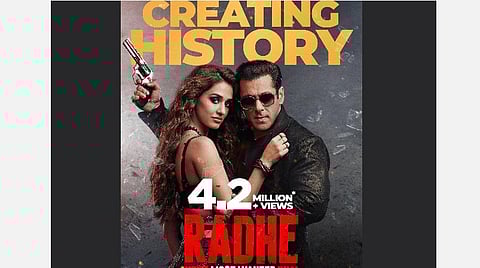 ஓடிடி சாதனை படைத்த ’ராதே’: ரசிகர்களுக்கு சல்மான் கான் நன்றி