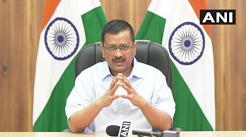 டெல்லி முதல்வர் அரவிந்த் கேஜ்ரிவால் இன்று பேட்டி அளித்த காட்சி | படம் ஏஎன்ஐ