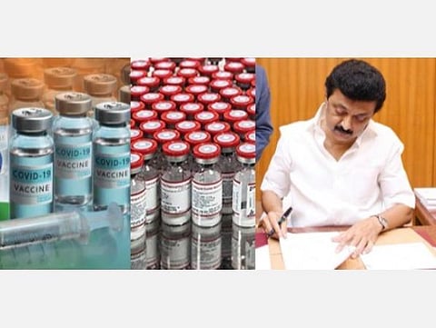 5 கோடி தடுப்பூசிகள் வாங்குகிறது தமிழக அரசு: 90 நாட்களில் சப்ளை செய்ய உலகளாவிய டெண்டர்