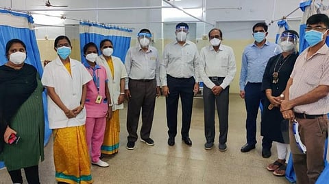 விஹெச்எஸ் மருத்துவமனையில் கரோனா சிகிச்சை வசதி: காக்னிஸன்ட் அறக்கட்டளை - சென்னை கிழக்கு ரோட்டரி சங்கம் இணைந்து ஏற்பாடு