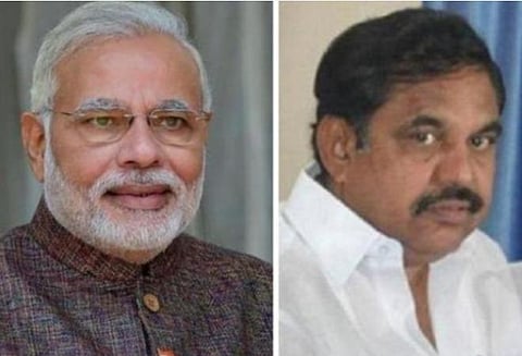 பிரதமர் மோடி - ஈபிஎஸ்: கோப்புப்படம்