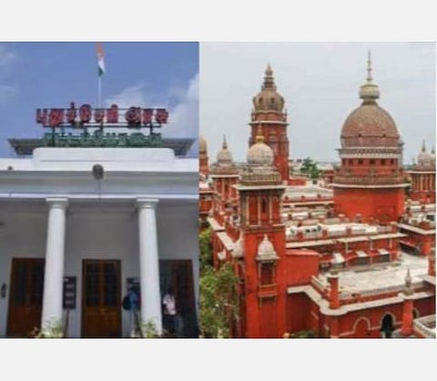 புதுவை 3 பாஜக எம்எல்ஏக்கள் நியமனத்துக்குத் தடை கோரிய வழக்கு: தேதி குறிப்பிடாமல் உயர் நீதிமன்றம் ஒத்திவைப்பு