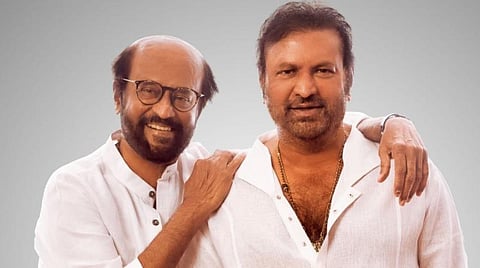 அசல் கேங்க்ஸ்டர்ஸ்: வைரலாகும் ரஜினிகாந்த் - மோகன்பாபு புகைப்படங்கள்