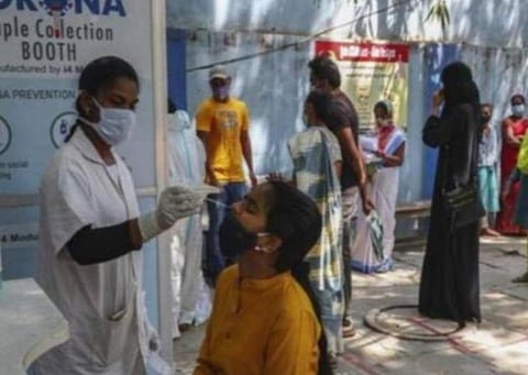 ஒரே நாளில் 20.66 லட்சம் கரோனா பரிசோதனை; இந்தியா புதிய சாதனை