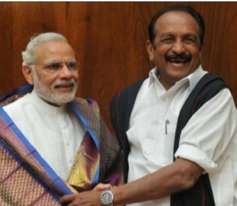 மோடி பிரதமர் பதவி ஏற்று 7 ஆண்டுகள் நிறைவு; மே-26 கருப்பு நாளாகக் கடைப்பிடிக்கும் போராட்டம் : வைகோ ஆதரவு 