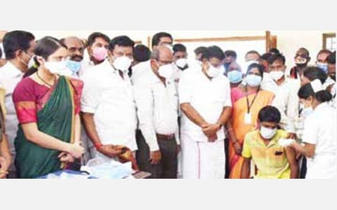 திருச்சியில் விரைவில் கார் ஆம்புலன்ஸ் சேவை: அமைச்சர் கே.என்.நேரு தகவல்