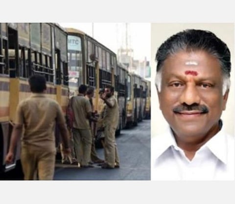 போக்குவரத்து கழக தொழிலாளர்களையும் முன்களப்பணியாளர்களாக அறிவிக்க வேண்டும்: ஓபிஎஸ் கோரிக்கை