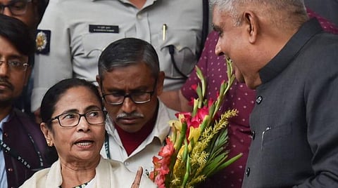 ஜெகதீப் தன்கர்- மம்தா பானர்ஜி: கோப்புப் படம்