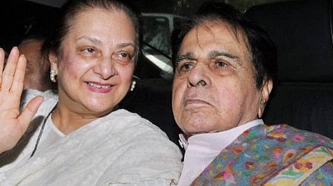 மனைவியுடன் திலீப் குமார்: கோப்புப் படம்