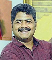 இளையராஜாவின் ஓவியம்.