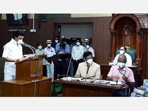 ஜூன் 21-ல் தமிழக சட்டப்பேரவைக் கூட்டத்தொடர் தொடக்கம்: முதல் நாள் ஆளுநர் உரை நிகழ்த்துகிறார்