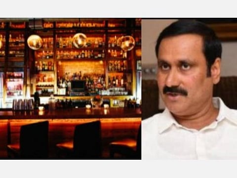 தனியார் பார்களைத் திறக்க அரசு முடிவா?- சட்டம்-ஒழுங்கு பிரச்சினை அதிகரிக்கும்: அன்புமணி ராமதாஸ் எதிர்ப்பு