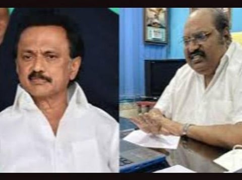 முதல்வர் ஸ்டாலின் - ஜெ.அன்பழகன்: கோப்புப்படம்