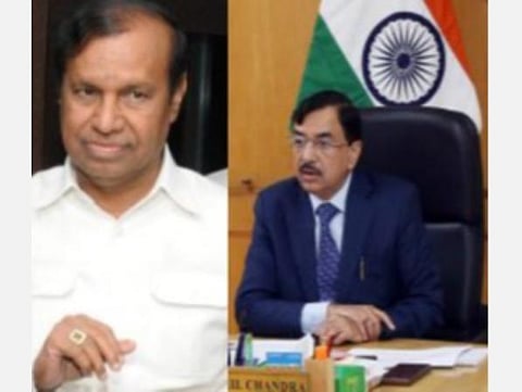 காலியாக உள்ள 3 மாநிலங்களவை எம்.பி.க்களுக்கான இடைத்தேர்தல்: தேர்தல் ஆணையத்தில் டி.ஆர்.பாலு வலியுறுத்தல்