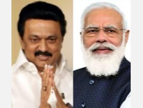 பிரதமருடன் முதல்வர் ஸ்டாலின் சந்திப்பு: 25 நிமிடம் முக்கியப் பேச்சு