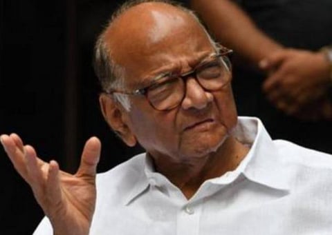 பாஜகவுக்கு எதிராக புதிய அணி: சரத் பவார் தலைமையில் முக்கிய கட்சிகள் கூடி ஆலோசனை