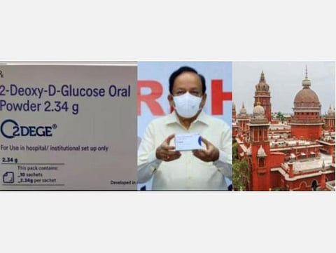 2 டிஜி கரோனா எதிர்ப்பு மருந்து; 40 நிறுவனங்கள் தயாரிக்க முன்வந்துள்ளன: உயர் நீதிமன்றத்தில் மத்திய அரசு தகவல்