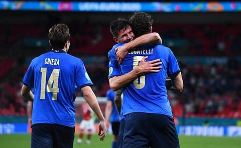 யூரோ கால்பந்து தொடர்- கால் இறுதியில் நுழைந்தது இத்தாலி அணி