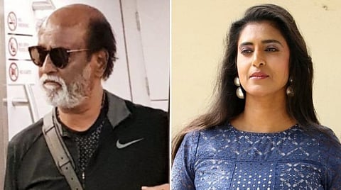 ரஜினியின் அமெரிக்கப் பயணம்: விதிமுறைக்கு அப்பாற்பட்டவரா?- கஸ்தூரி கேள்வி