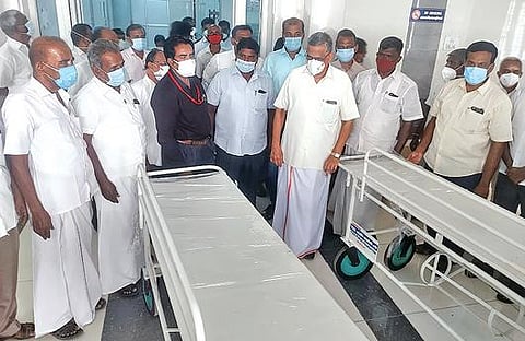 தமிழகத்துக்கு கூடுதல் தடுப்பூசிகள் வழங்க வேண்டும்: மத்திய அரசுக்கு கோவை எம்.பி. பி.ஆர்.நடராஜன் கோரிக்கை