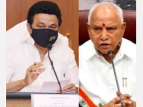 மேகதாது திட்டத்தைக் கைவிட வேண்டும்: கர்நாடக முதல்வர் எடியூரப்பாவுக்கு முதல்வர் ஸ்டாலின் கடிதம்