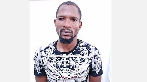 கைது செய்யப்பட்ட நபர்