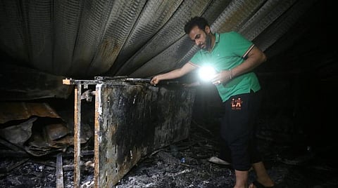 இராக்கில் கரோனா வார்டில் தீ விபத்து: 52 பேர் பலி