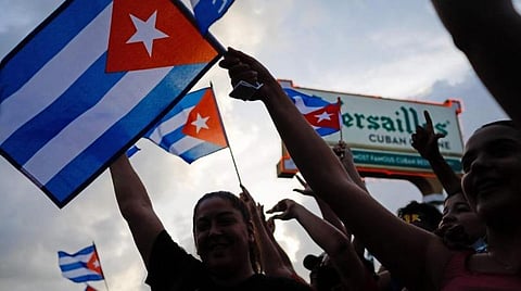 அரசுக்கு எதிராக கியூபாவில் போராட்டம்: அமெரிக்கா ஆதரவு