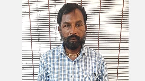 போடியில் கடத்தப்பட்டு மானாமதுரையில் மீட்கப்பட்ட கவுர்மோகன்தாஸ்.