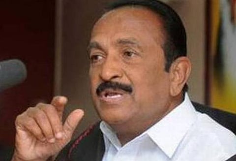 வைகோ: கோப்புப்படம்