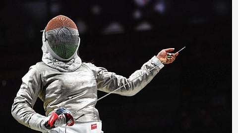 மன்னிப்பு கேட்டுக் கொள்கிறேன்: ஒலிம்பிக்கில் வாள்வீச்சு போட்டியின் இரண்டாவது சுற்றில் வெளியேறிய தமிழக வீராங்கனை உருக்கம்