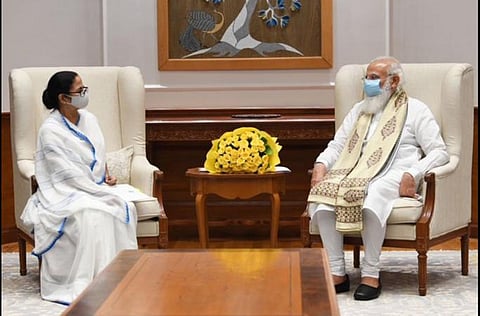 பெகாசஸ் விவகாரம் தொடர்பாக விசாரணை: பிரதமர் மோடியுடன் சந்திப்புக்கு பின் மம்தா பானர்ஜி பேட்டி