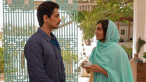 கண்களின் வழி உணர்வுகளை வெளிப்படுத்தும் நடிகர் சித்தார்த் - பார்வதி புகழாரம்