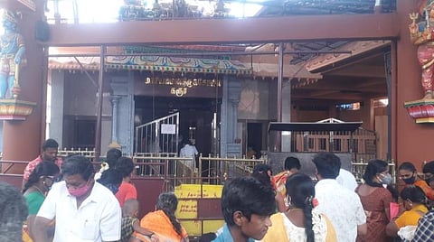 கரூர் மாரியம்மன் கோயில்.