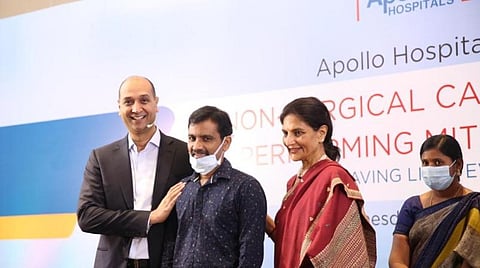 41 வயது விவசாயிக்கு வெற்றிகரமாக சிகிச்சை.