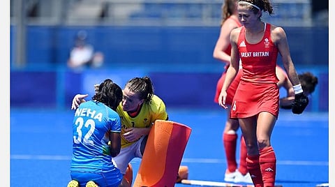 நீங்கள் அற்புதமான எதிரணி: இந்திய மகளிர் அணிக்கு பிரிட்டன் ஹாக்கி அணி வாழ்த்து