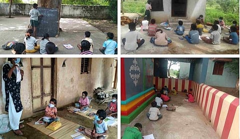 வகுப்புகள் கற்பிக்கப்படும் இடங்கள்