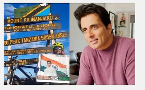 தனது சாதனையை சோனு சூட்டுக்கு அர்ப்பணித்த வீரர்: சோனு சூட் நெகிழ்ச்சி