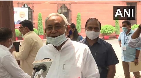 ‘‘சாதிவாரி கணக்கெடுப்பு; பிரதமர் மோடி சரியான  முடிவை எடுப்பார்’’- சந்திப்புக்கு பின் நிதிஷ்குமார் பேட்டி