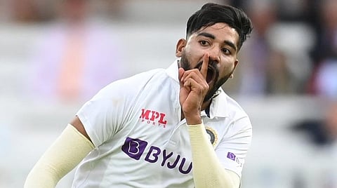 இந்திய வேகப்பந்துவீச்சாளர் முகமது சிராஜ் | கோப்புப் படம்.