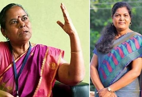 எழுத்தாளர்கள் பாமா, சுகிர்தராணி