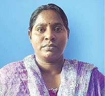 கைது செய்யப்பட்ட வேணி.