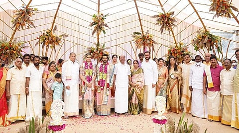 அன்புமணி மகள் திருமணம்.